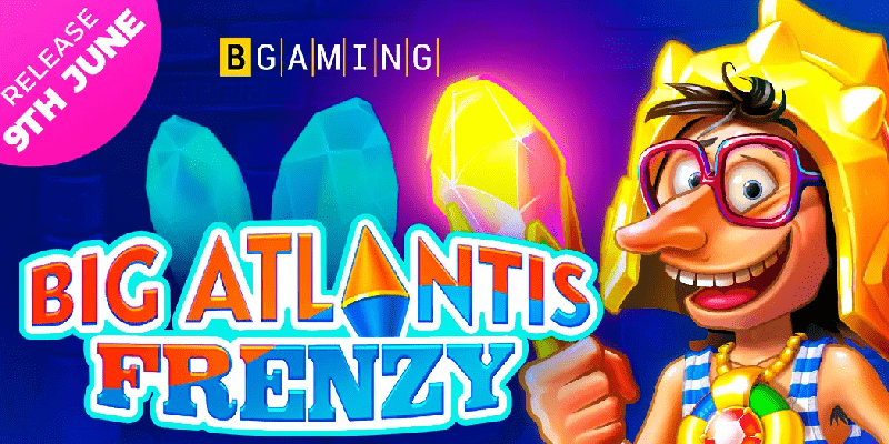 Big Atlantis Frenzy is BGaming and Vadim Galygin's second joint video slot creation